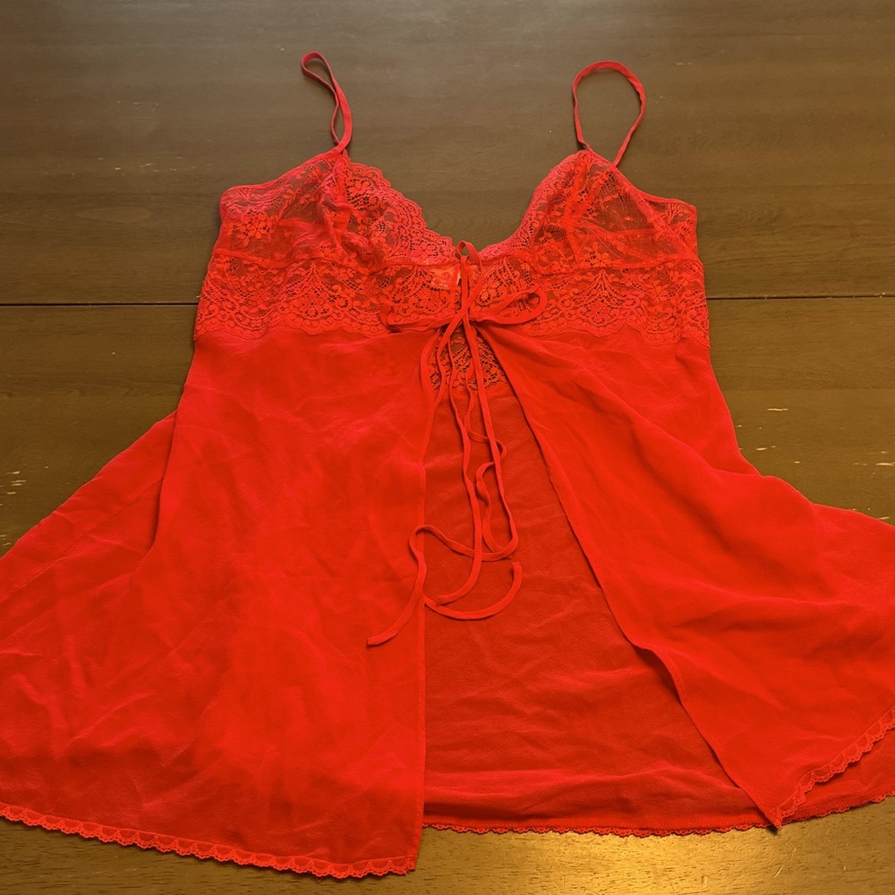 Victoria's Secret Red lingerie Top